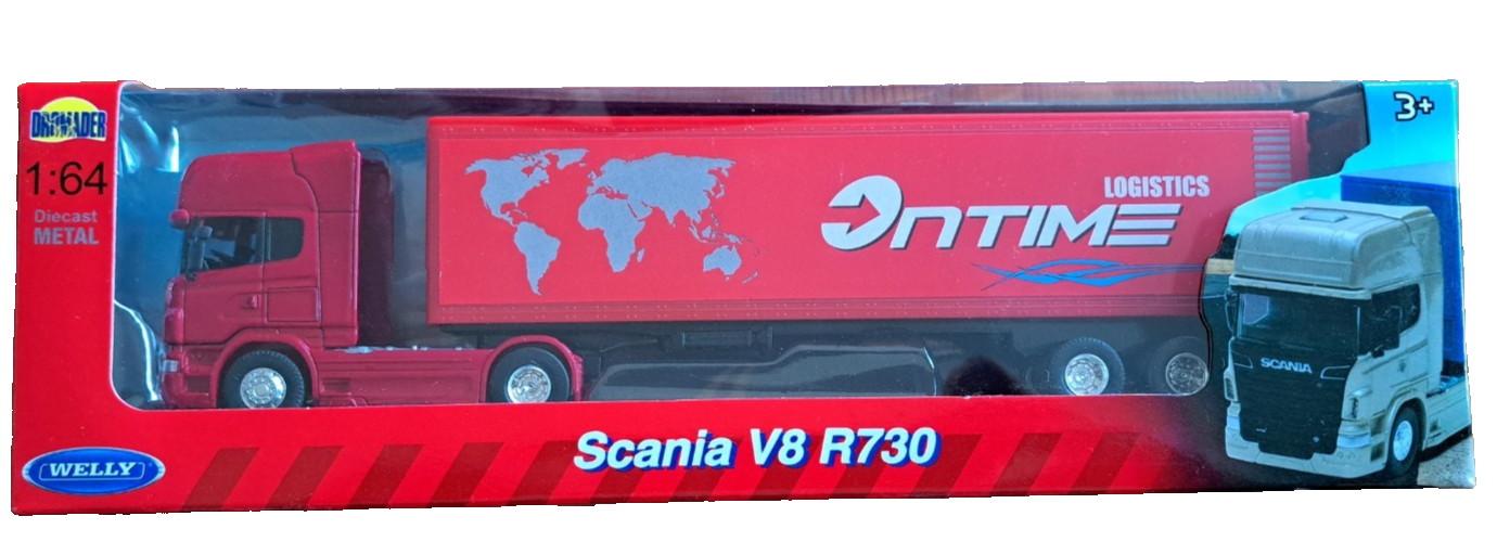 Welly Dromader Transporter 1:64, Modellauto, Sammler